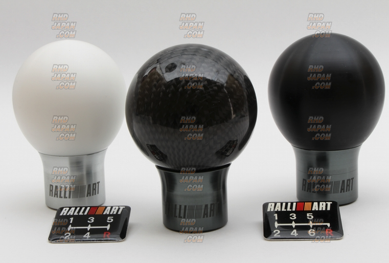 Sigma Speed Ralliart Shift Knob Carbon Fiber - 6-Speed Map M10x1